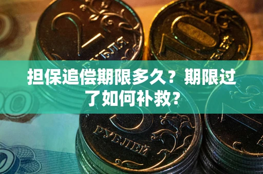 济南担保追偿期限多久？期限过了如何补救？
