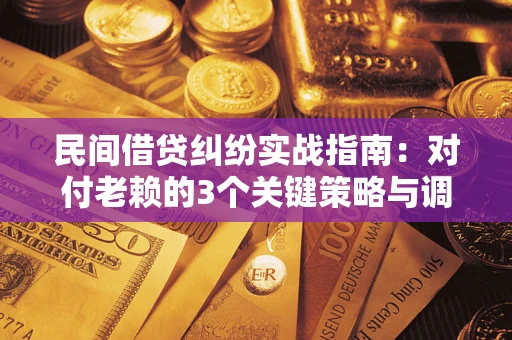 济南民间借贷纠纷实战指南：对付老赖的3个关键策略与调解盲区解析