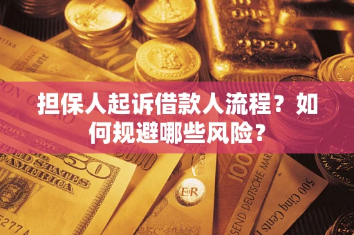 济南担保人起诉借款人流程？如何规避哪些风险？