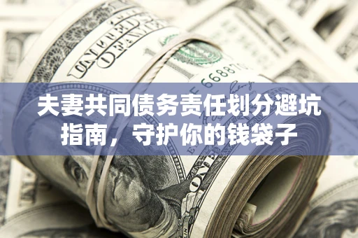 济南夫妻共同债务责任划分避坑指南，守护你的钱袋子